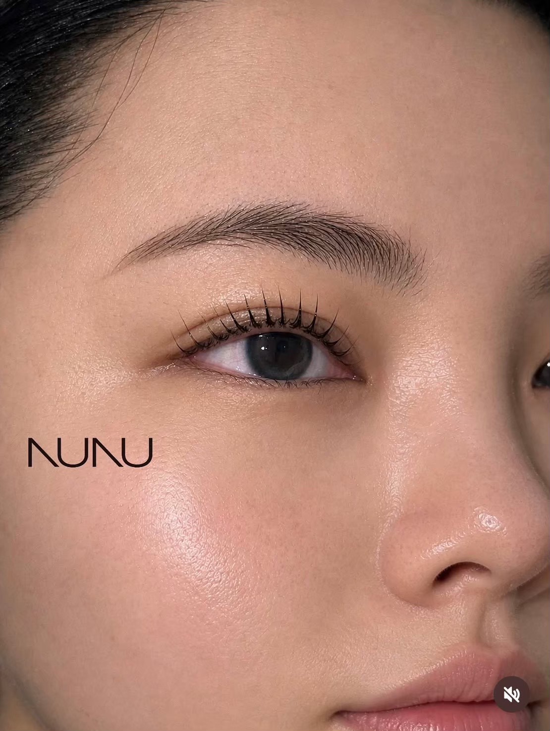 NUNU ラッシュリフトの仕上がり